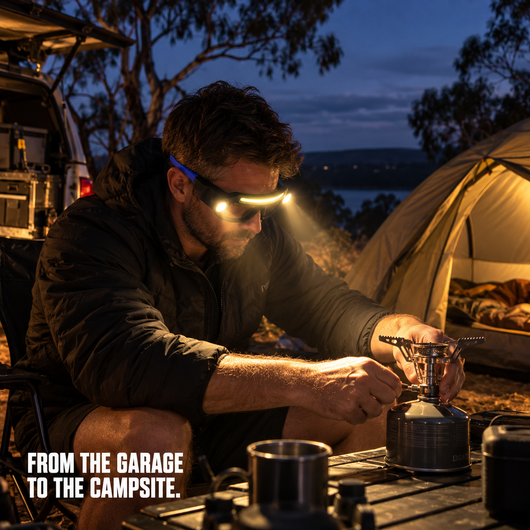 Workbeam Rechargeable LED Light Glasses