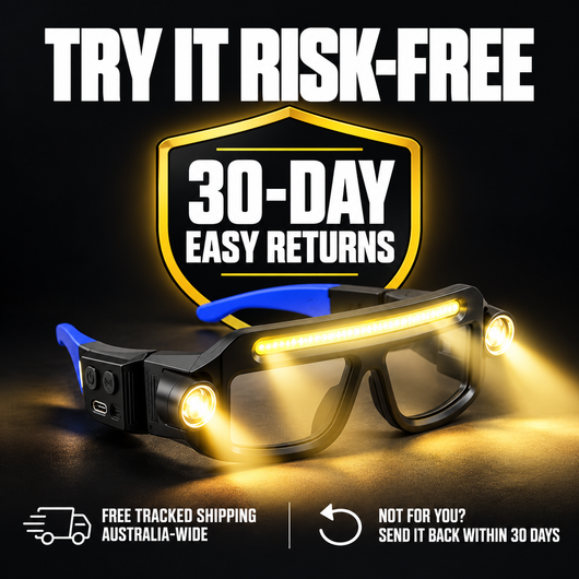 Workbeam Rechargeable LED Light Glasses